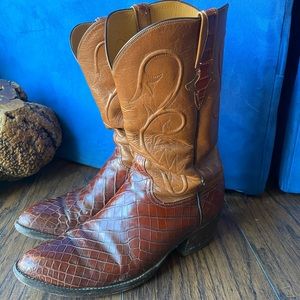LUCCHESE Men’s Leather Boots